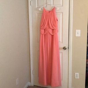 Dessy Bridesmaid Dress 2918 Apricot